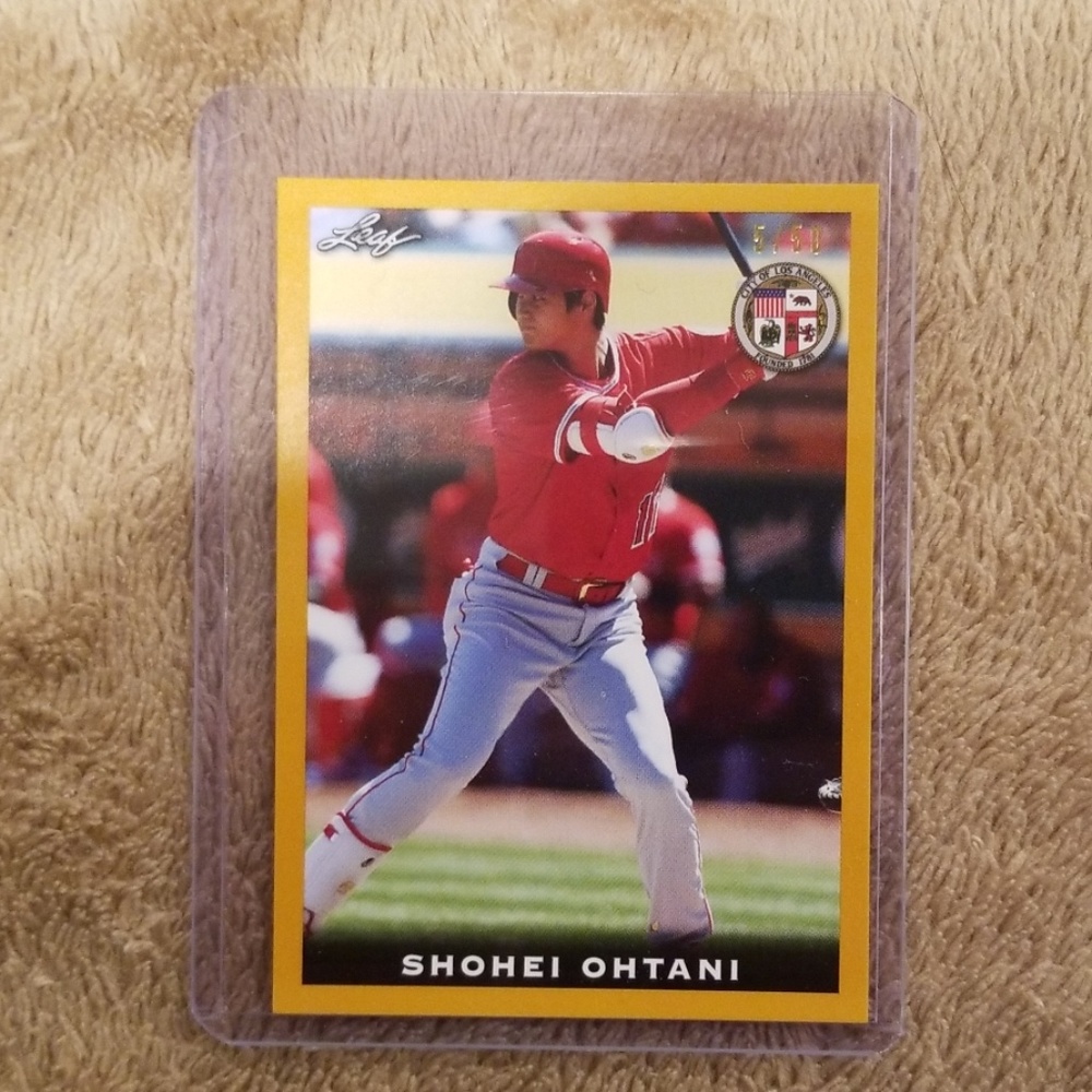 Shohei Ohtani Leaf Rookie Card